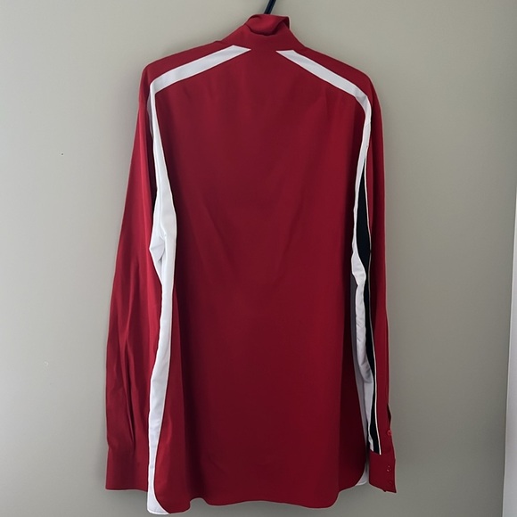 Puma Red and White Lightweight Shirt Jacket Ferrari - Picture 2 of 3